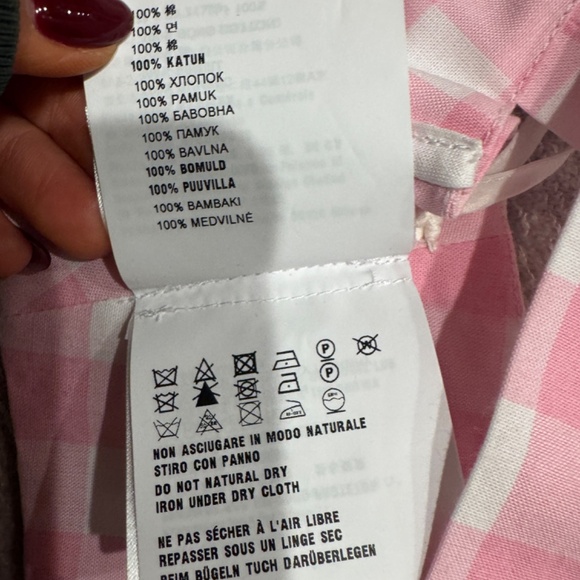 PRADA Gingham Bralette crop top size 38 NEW - Picture 4 of 12